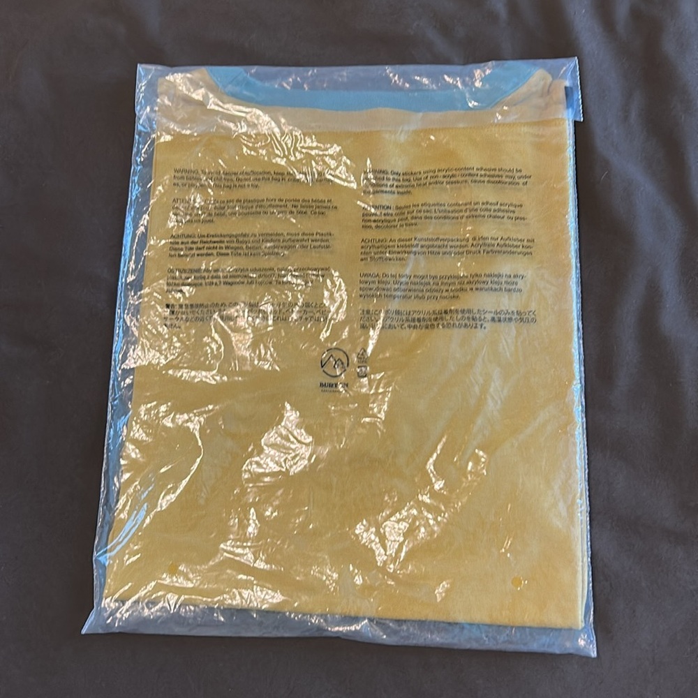 Burton Harvest Gold Tee with Graphic Design - Picture 4 of 4